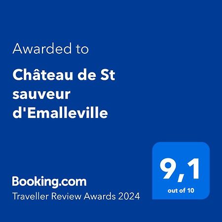 Chateau De St Sauveur D'エマルヴィル エクステリア 写真